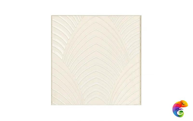 Керамическая плитка Petracers Grand Elegance Rubino Nuoveau Avorio Lustro Cromo 20X20 20X20 Rilievo
