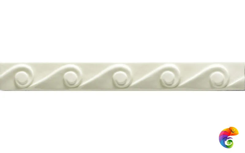Бордюр Ceramiche Grazia Essenze Onda Felce 3x26