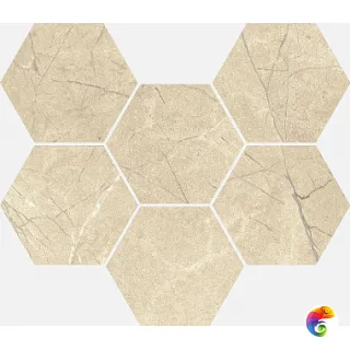 Charme Extra Arcadia Mosaico Hexagon 620110000066 25x29