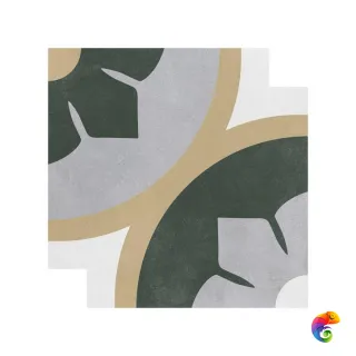 Керамогранит Harmony Aruba Bloom Green Mat 22,3x22,3