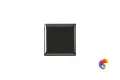Вставка Ceramiche Grazia New Classic Tozzetto Nero 3x3