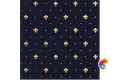 Керамическая плитка Petrachers Grand Elegance Gold Giglio Oro Su Blu Luc 20x20