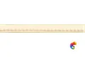 Petracer`s Керамический декор Royal Bianco Luna Matita Derby 12.5x1,4