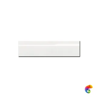Бордюр Petrachers Gran Gala Battiscopa Bianco 8x31,5