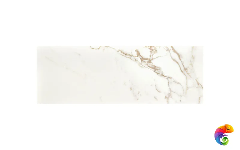 Керамическая плитка Love Ceramic Precious Calacatta Gold 35х100 Matt Rett