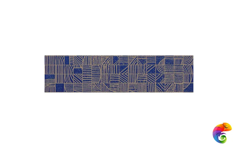 Керамогранит Mutina Mater Segno Blu 15x60