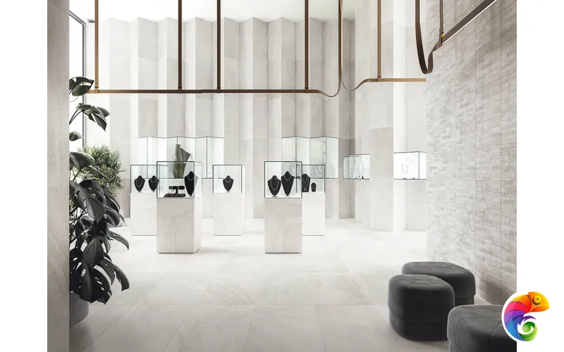 Refin Керамогранит Blended White 60x60x0,9 Matt Rt