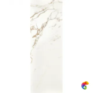 Керамическая плитка Love Ceramic Precious Calacatta Gold 35х100 Matt Rett