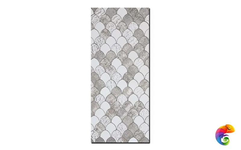 Стеклянное панно Sicis Vetrite Cobra mix Grey 25,8x32