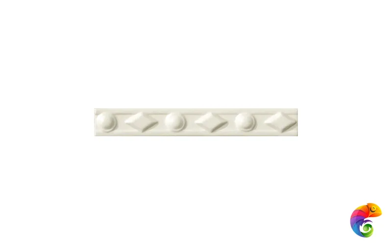 Бордюр Ceramiche Grazia Amarcord Diamantato Beige Matt 3x20