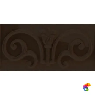 LaDiva Керамический бордюр Listello Genova Caffe 10x20 Luc