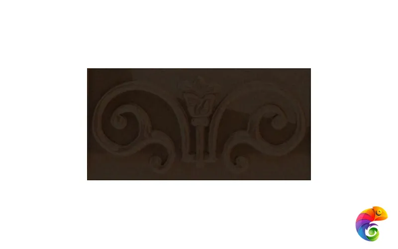 LaDiva Керамический бордюр Listello Genova Caffe 10x20 Luc