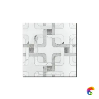 Каменная мозаика Sicis SiciStone Laberiz White 38,4x42