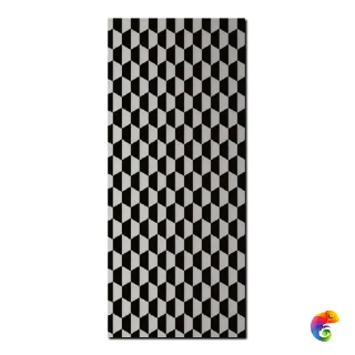 Стеклянное панно Sicis Vetrite Geode Zebra 31,9x34