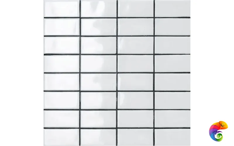 Керамогранит Mutina Din White Glossy 7,4X15