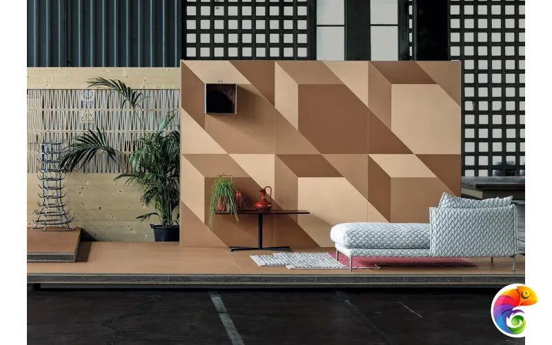 Керамогранит Mutina Tierras Trio Rust Matt 120x120