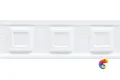 Вставка Ceramiche Grazia Boiserie Square Bianco Craquele 6,5x20