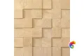 Provenza Керамогранитный декор W-Circles Mosaico 3D Cube Wenge' 27x27 матовый