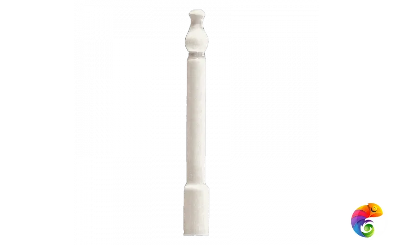 Вставка Ceramiche Grazia Epoque Angolo Zoccolo Bianco Matt 2x20