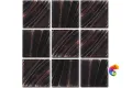 Rose Mosaic Стеклянная мозаика 1x1 G48(5) сетка 318х318