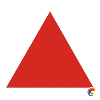 Керамическая плитка Petracers Triangolo Fondo Rosso 17x17