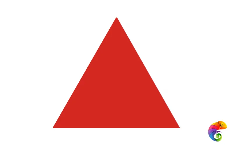 Керамическая плитка Petracers Triangolo Fondo Rosso 17x17