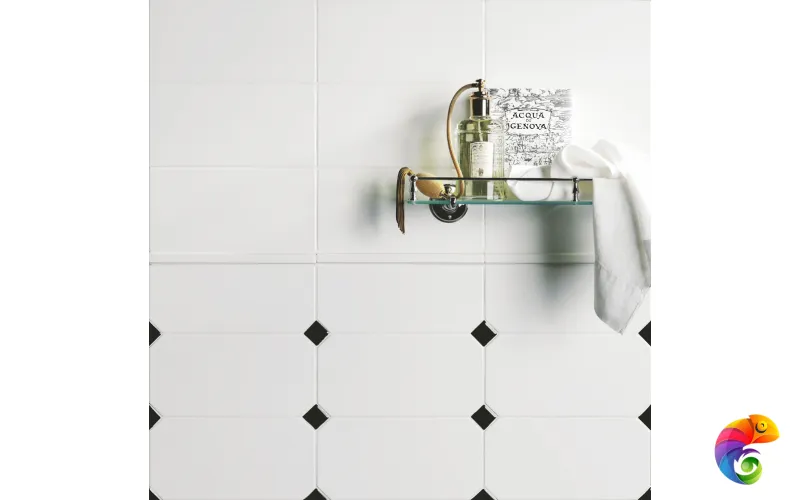 Вставка Ceramiche Grazia New Classic Tozzetto Nero 3x3