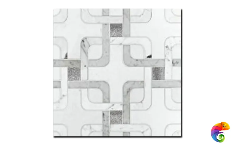 Каменная мозаика Sicis SiciStone Laberiz White 38,4x42