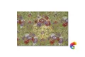Керамическая плитка Petrachers Primavera Romana Fioritura Oro Su Verde Luc 65x97,7