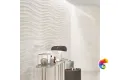 Керамическая плитка Love Ceramic Marble Curl Light Grey Shine 35x70