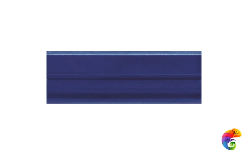 Бордюр Ceramiche Grazia Epoque Finale Diamantato Cobalt Craquele 6,5x20