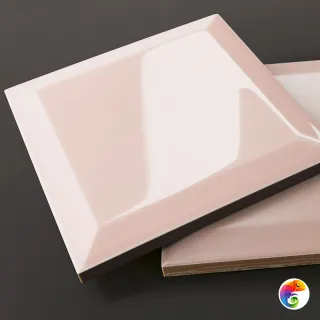 Керамическая плитка Etruria Design Victoria Diamantato Light Pink Lux 1° Scelta 15x15