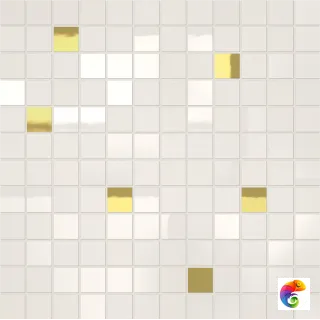 Italon Керамическая плитка 3D Experience Mosaico Gold 30,5x30,5 Opaco