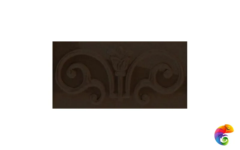 LaDiva Керамический бордюр Listello Genova Caffe 10x20 Luc