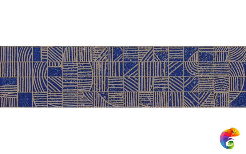 Керамогранит Mutina Mater Segno Blu 15x60