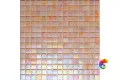 Rose Mosaic Стеклянная мозаика 1,5x1,5 WB87 сетка 327х327 (2,14м2/кор=20шт)