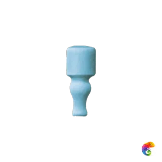 Вставка Ceramiche Grazia Amarcord Angolo Finale Pavone Matt 2x6,5