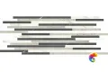 Керамогранит Italon Metropolis Strip Gold 26x75