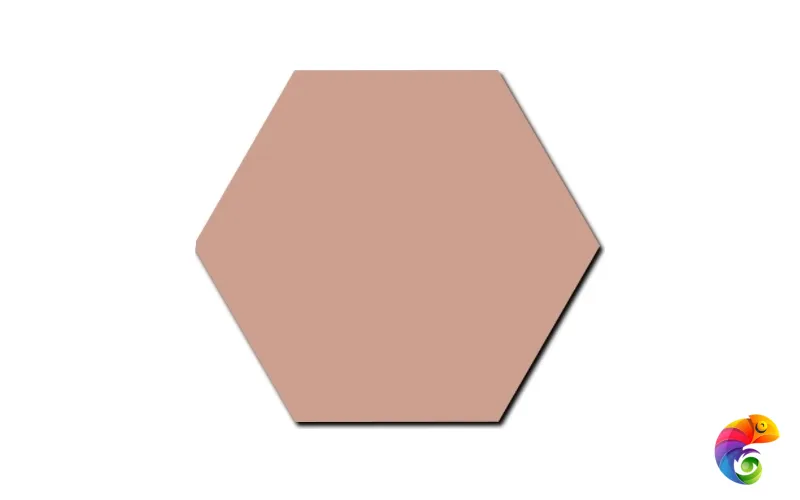 Керамогранит Etruria Design Hex Collection Esagono Rosa 1° Scelta 15x17