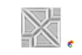 Керамическая плитка Ceramiche Grazia Formelle Milano Argento 13x13