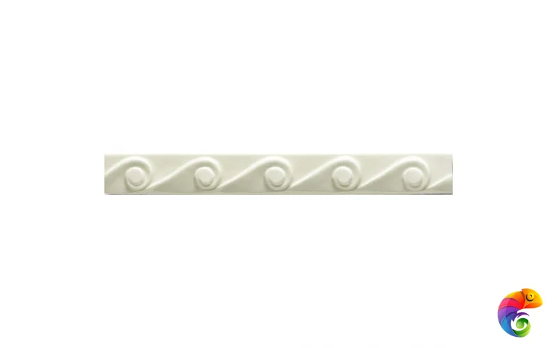 Бордюр Ceramiche Grazia Essenze Onda Felce 3x26