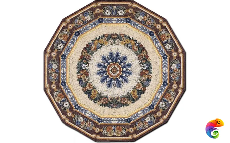 Мозаика Sicis The Mosaic Rug Degas 146x146