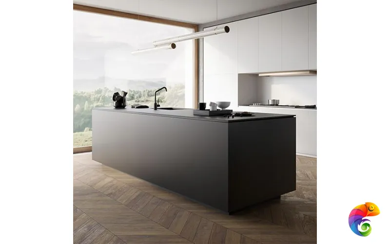 Керамогранит Infinity Solid Absolute Black Satinato 160x320x12