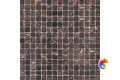 JNJ Стеклянная мозаика 2x2 с авантюрином GB33 сетка 327x327