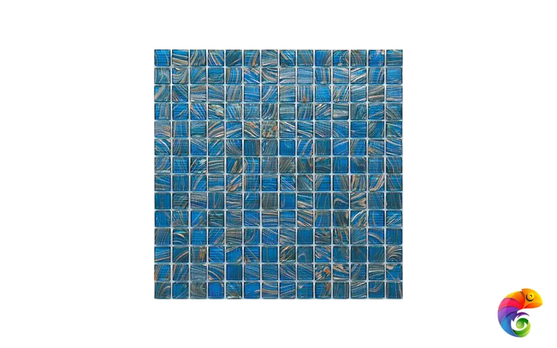 Rose Mosaic Стеклянная мозаика 1x1 G62(5) сетка 318х318