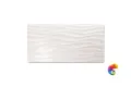 Керамическая плитка Love Ceramic Marble Curl Light Grey Shine 35x70