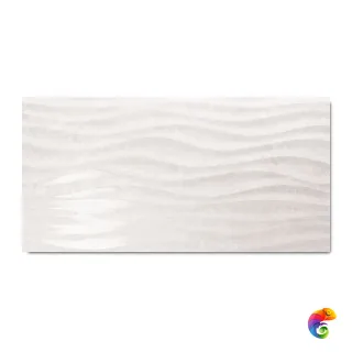 Керамическая плитка Love Ceramic Marble Curl Light Grey Shine 35x70