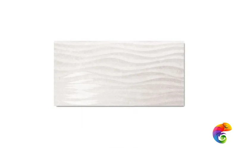 Керамическая плитка Love Ceramic Marble Curl Light Grey Shine 35x70