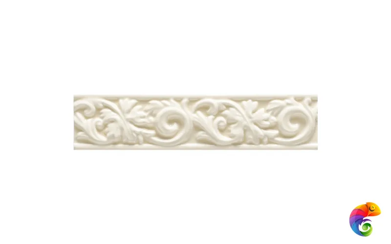 Бордюр Ceramiche Grazia Essenze Voluta Primula 6x26