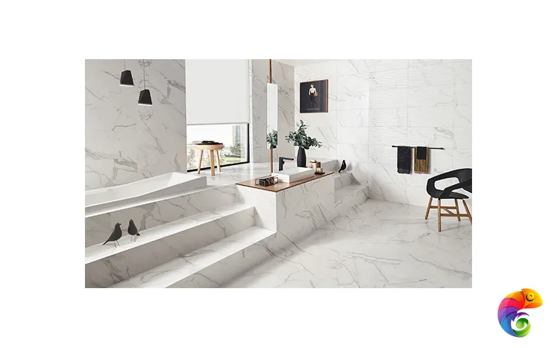 Керамическая плитка Love Ceramic Precious Calacatta Gold 35х100 Matt Rett